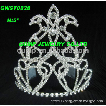 rhinestone crystal beauty pageant crowns & tiaras